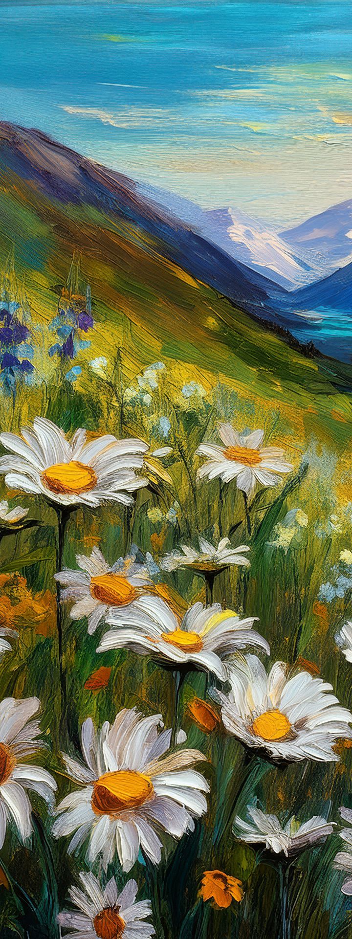 Daisies Acrylic